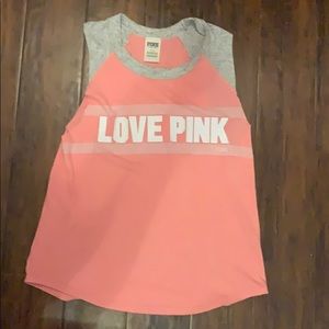 Sleeveless PINK top